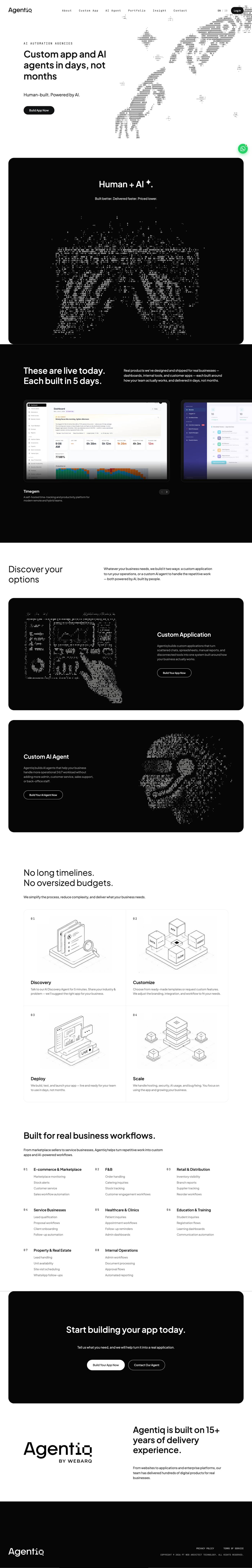 AgentIQ — screenshot