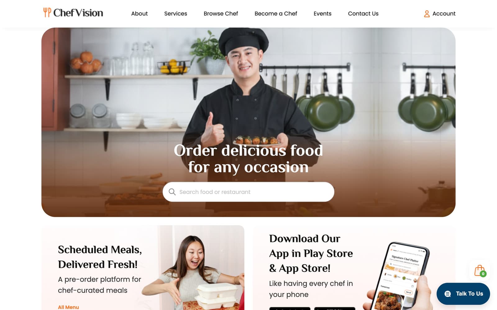 Chef Vision — project screenshot