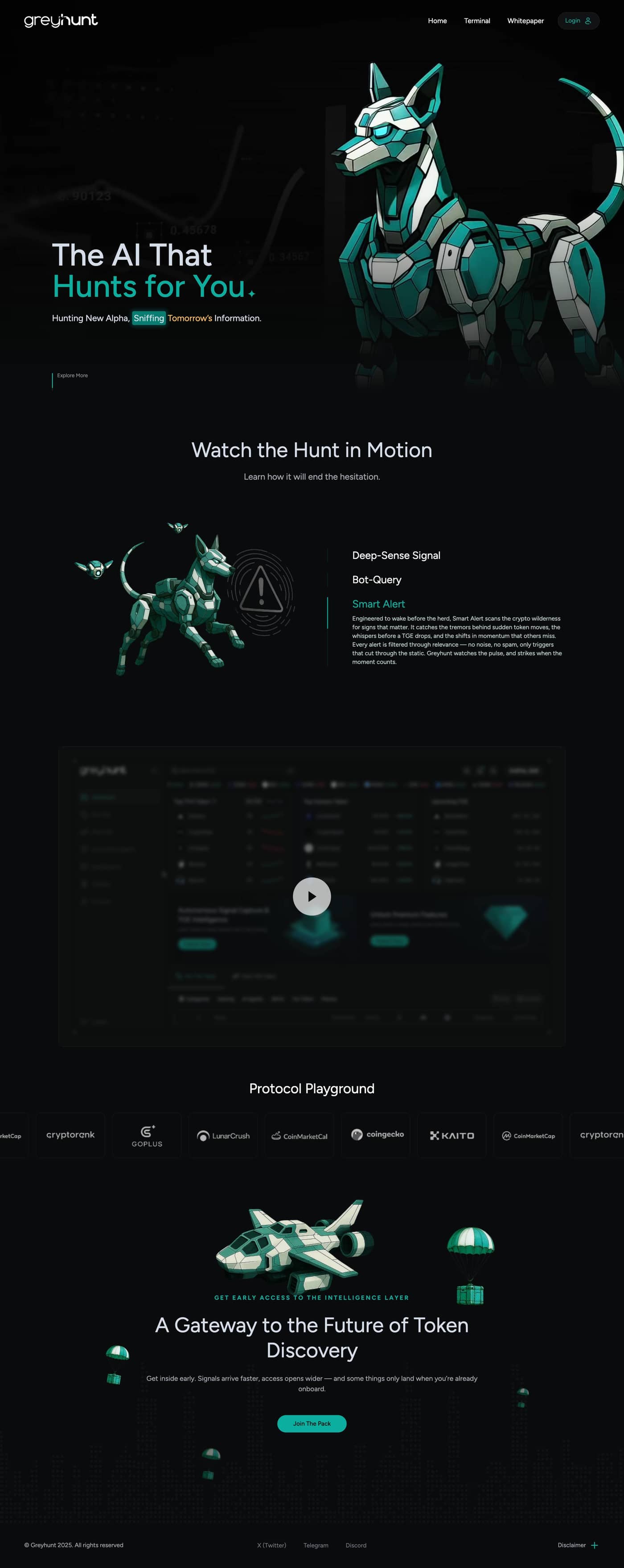 Greyhunt — screenshot