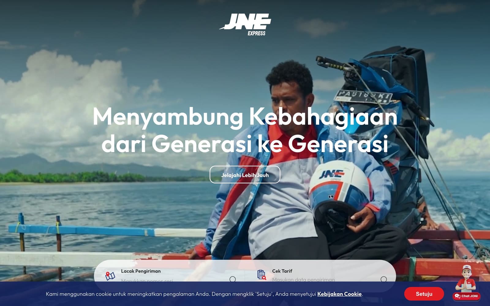 JNE — project screenshot