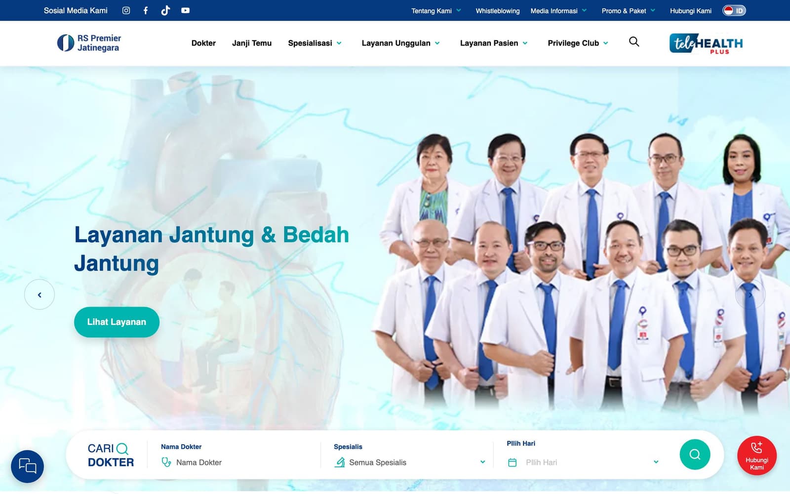 RS Premier Jatinegara — project screenshot